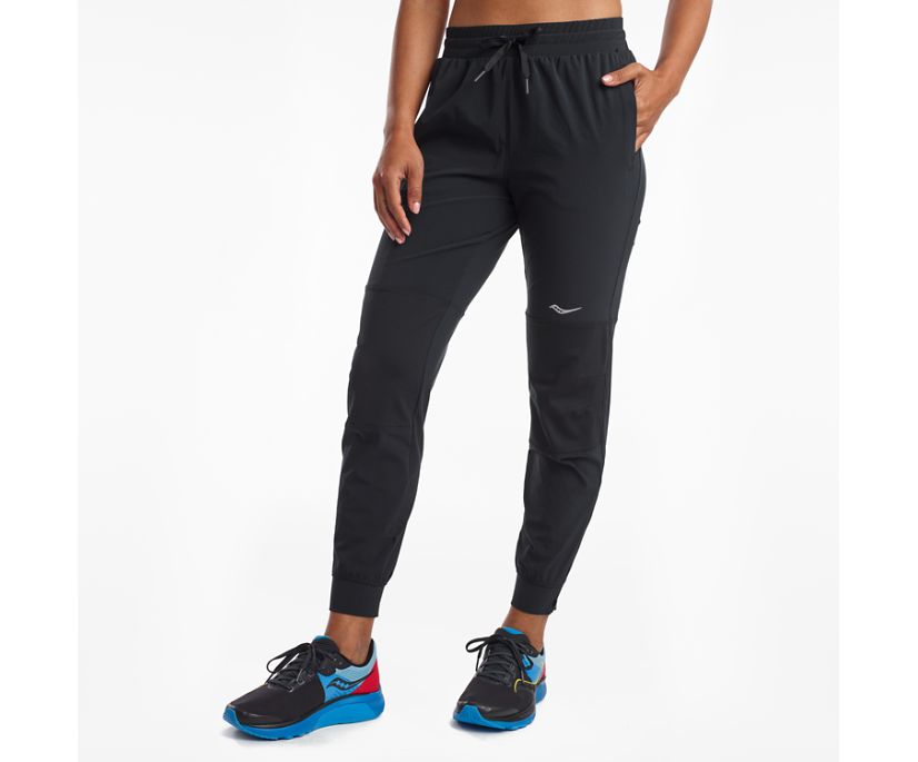 Női Saucony Summit Jogger Nadrág Fekete | HU 042AHK